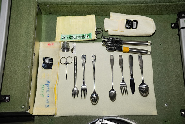 The ISS cutlery