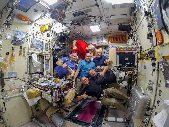 June 27. Youth Day Celebration on the ISS