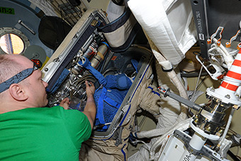 June 10. Preparation Spacewalk