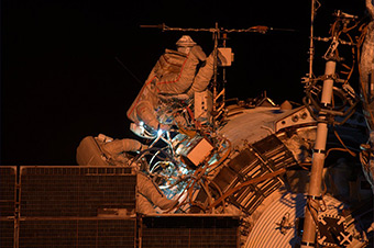 June 19, Russian Spacewalk. EVA 38