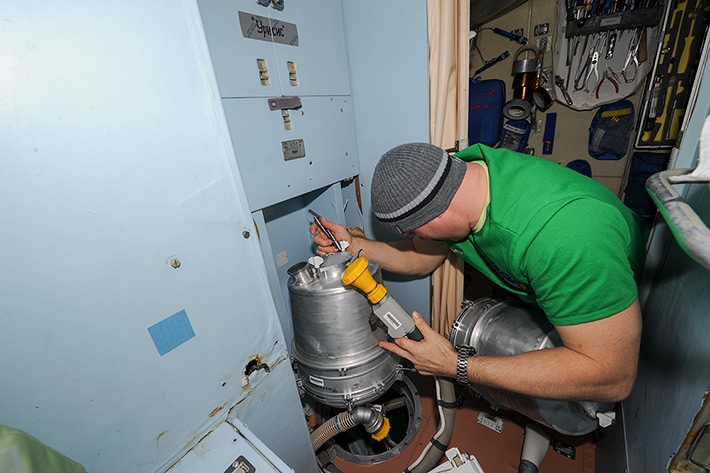 Work on ISS