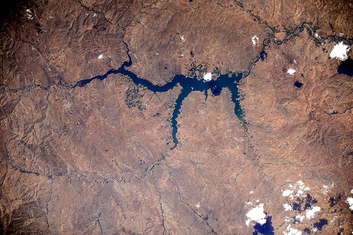 Reservoir in Iran- Bukan Dam