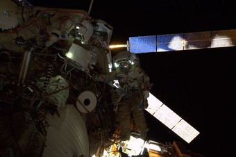 Работа на Выходе в космос (ВКД-39), 18 Августа 2014 г.