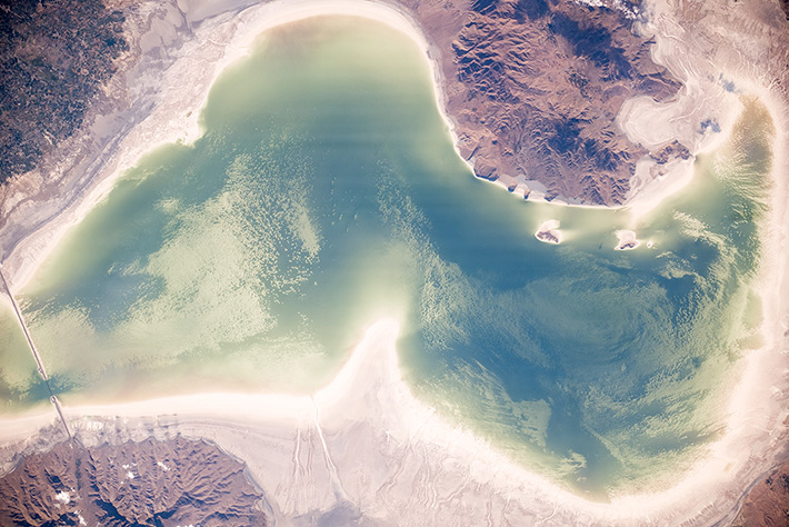 Earth Paints - Lake Urmia, Eastern Azerbaijan (Iran)