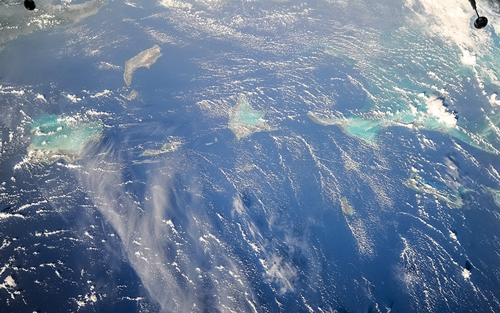 Over The Bahamas