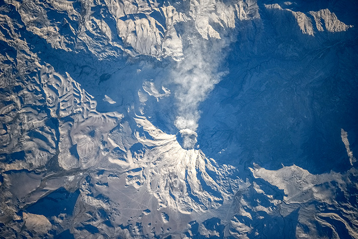 Ubinas Volcano. Peru, South America
