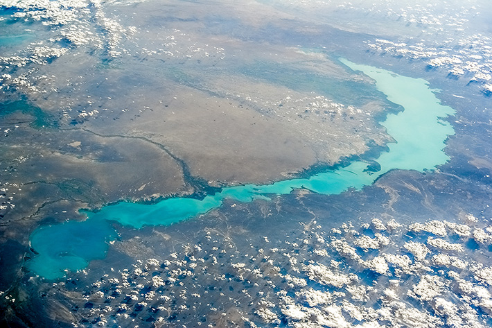 Озеро Балхаш, Казахстан