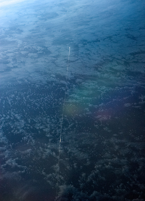 June 9, 2014. Progress M-21M Cargo Spacecraft burning up over the South Pacific Ocean (photo)