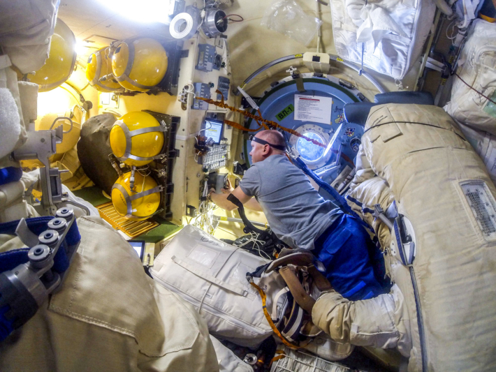 Work on ISS